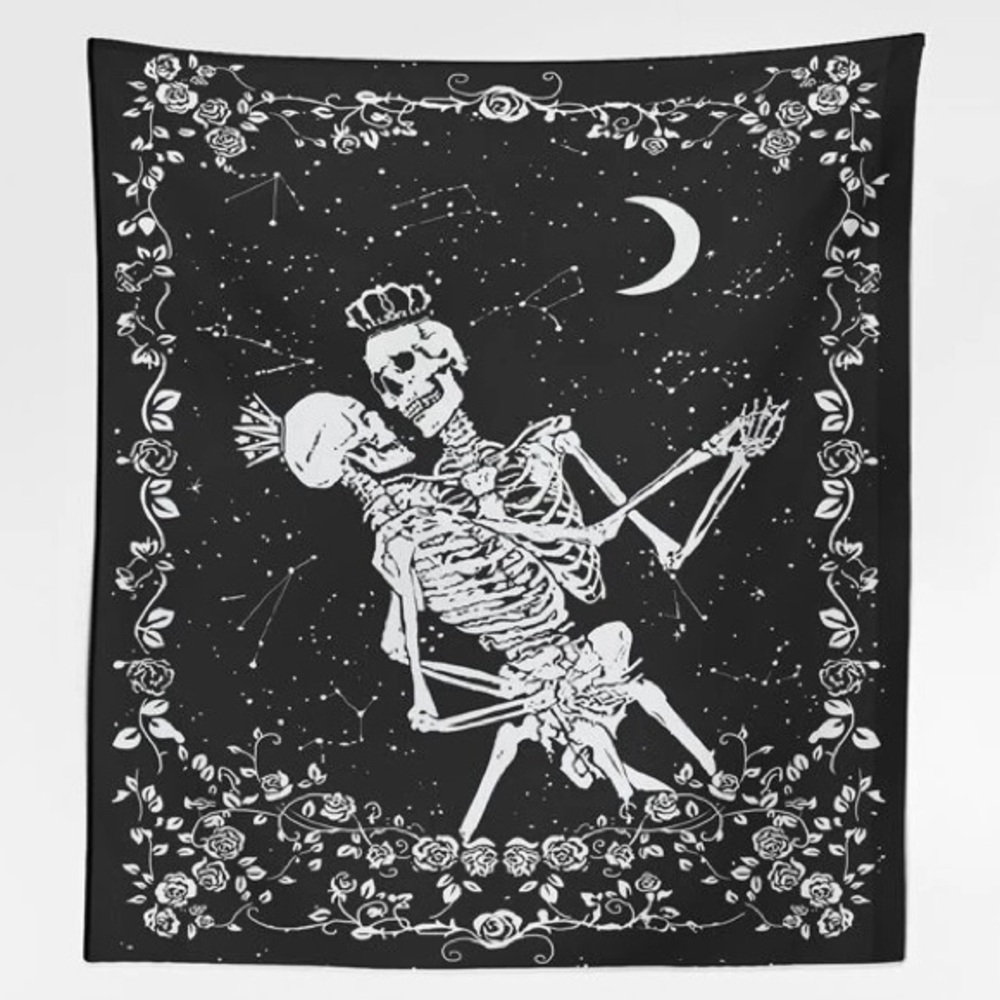 Dancing Skeletons Constellation Tapestry